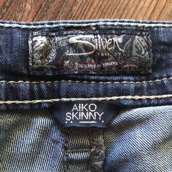 Silver skinny jeans - Picture 4 of 7